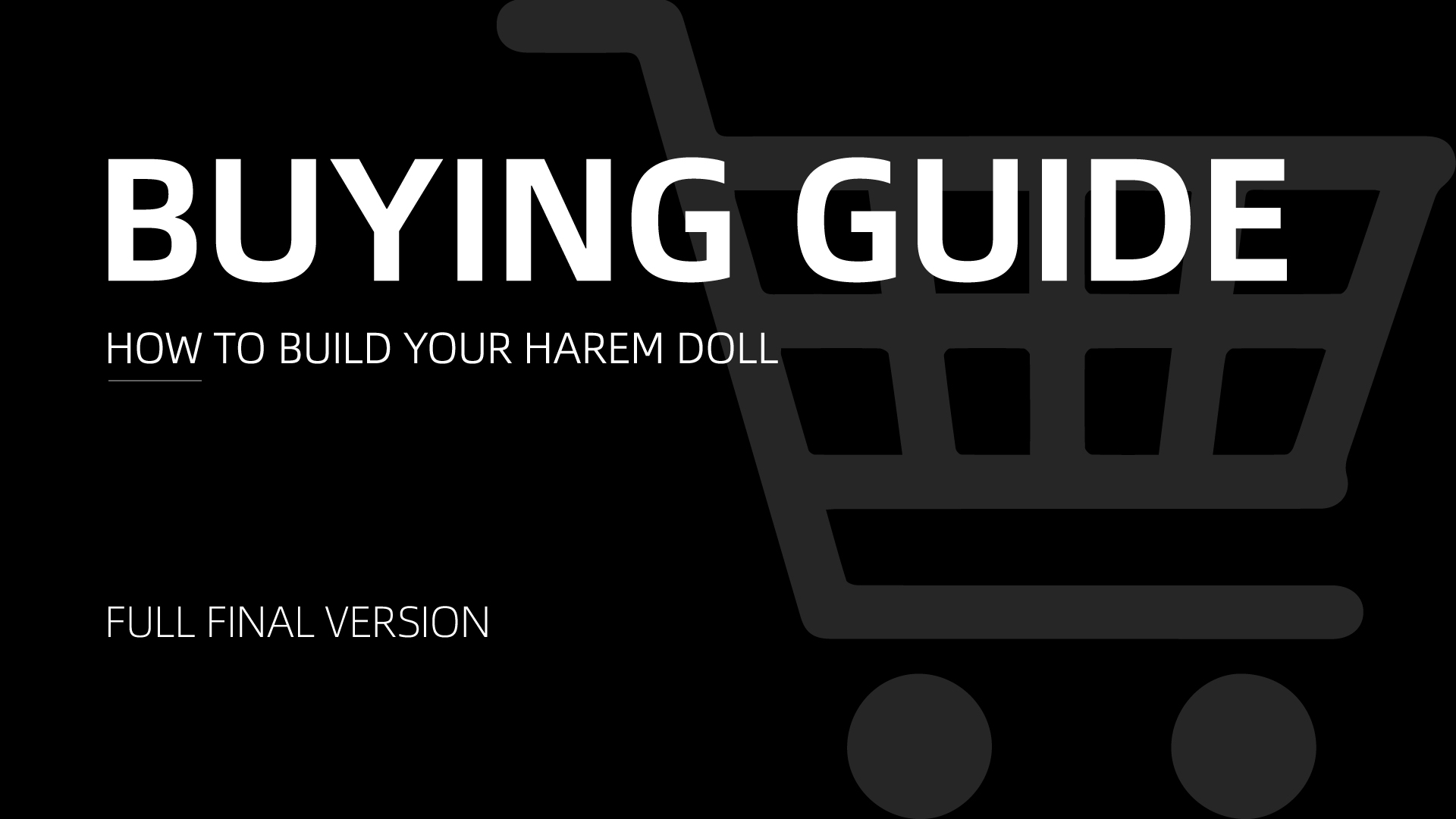 HAREM Silicone Sex Doll Buying Guide