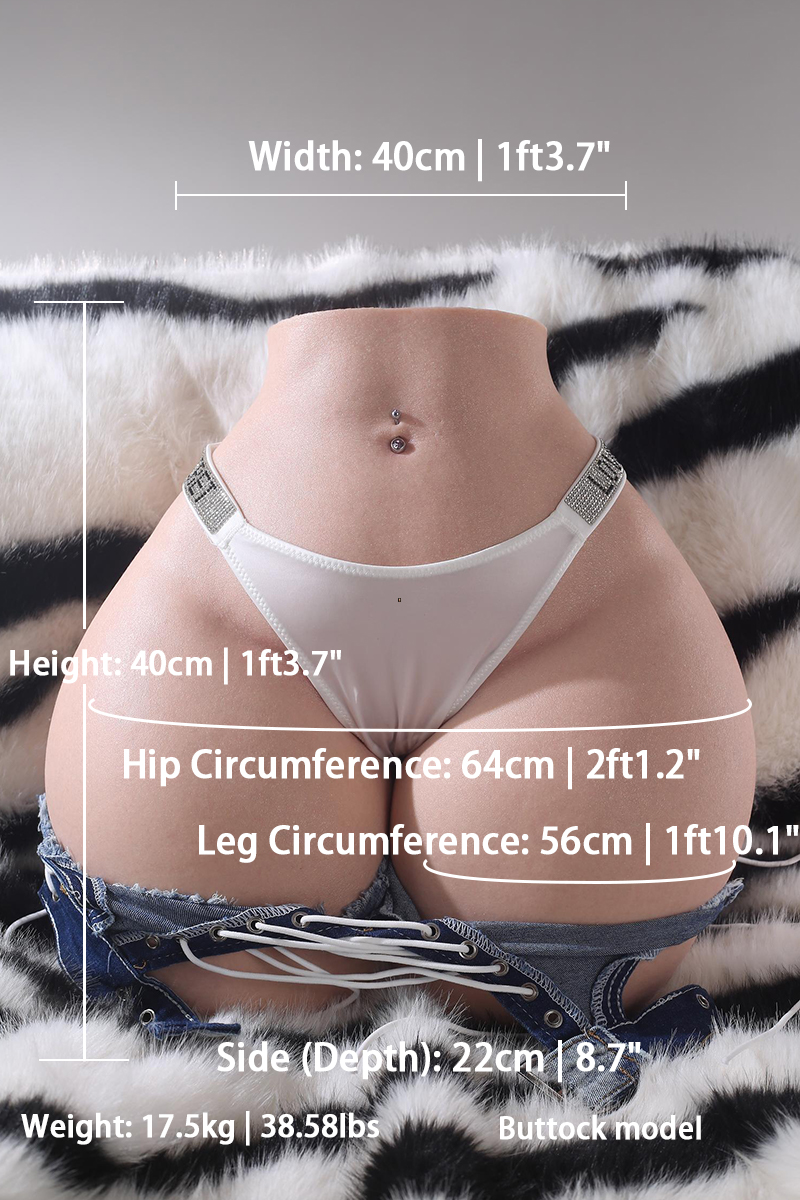 Buttock model, straight legs - Nianta sex doll store