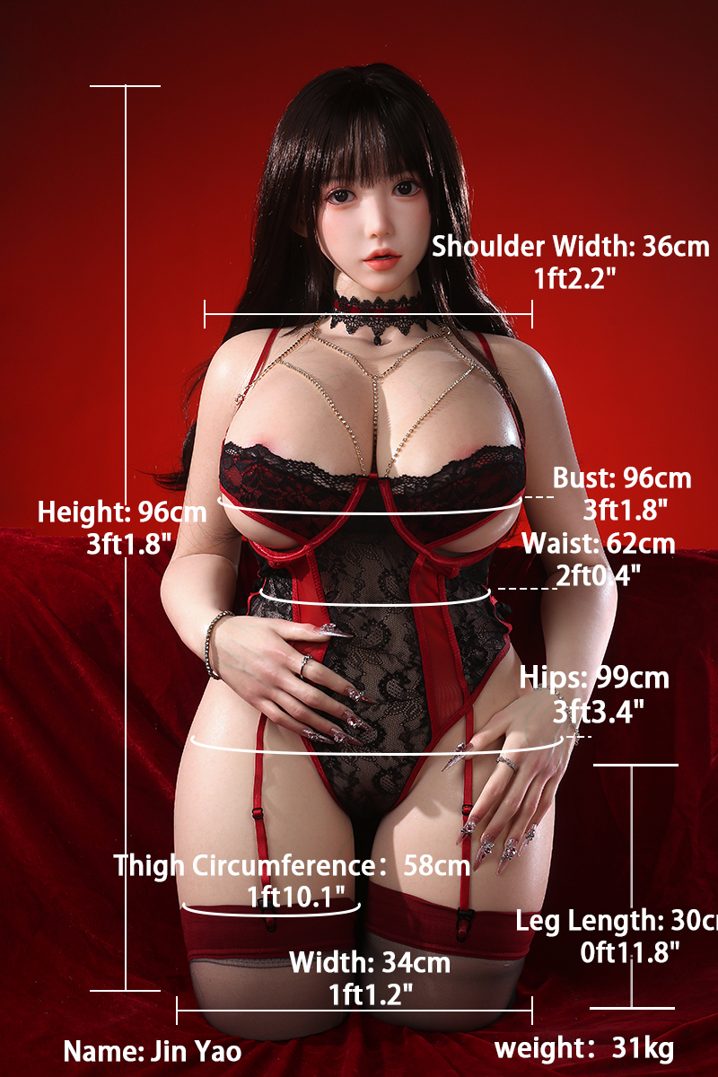 Jin Yao Silicone half body plump big breasts body milk spraying function - Nianta sex doll store