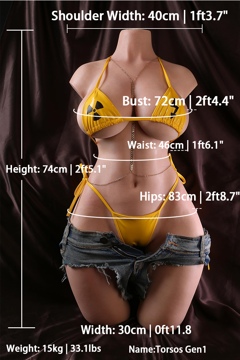 Torso Silikon Gen 1 - Nianta sex doll store