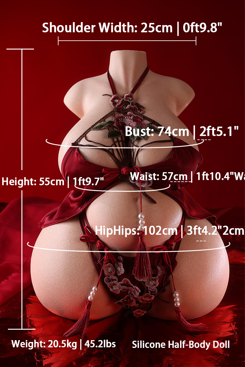 Silicone Half-Body Pregnant Style / Pregnant Version Features breast milk spray function - Nianta sex doll store