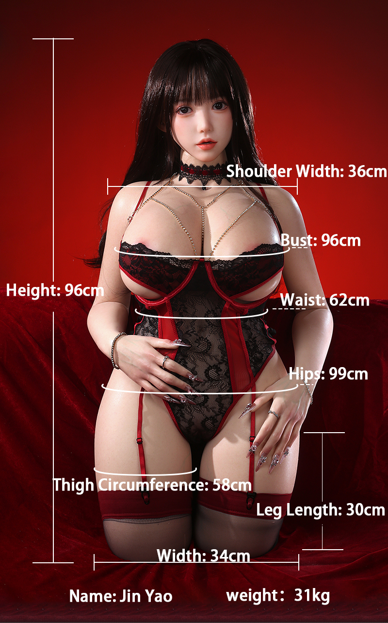 Jin Yao Silicone half body plump big breasts body milk spraying function - Nianta sex doll store
