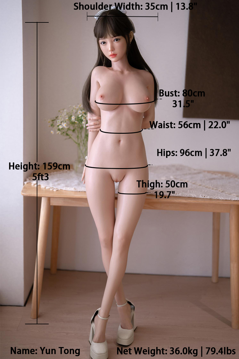 Yuntong Silicone-X 159cm | 5ft3 & 169cm | 5ft6 - Nianta sex doll store