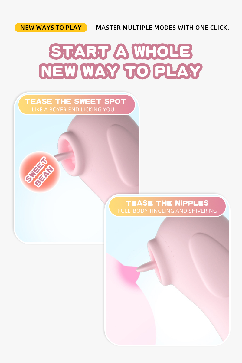 LOVETA Suck & Lick Vibe - Loveta sex doll