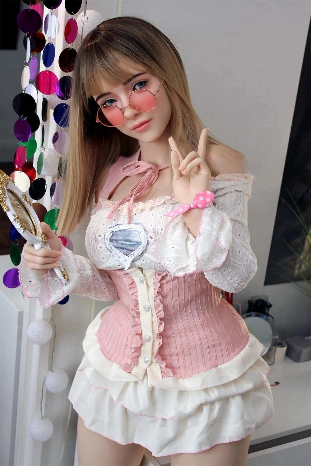 Soft Silicone #O30 Mouth Open Blowjob ROS Sex Doll Head Only - Harem sex doll