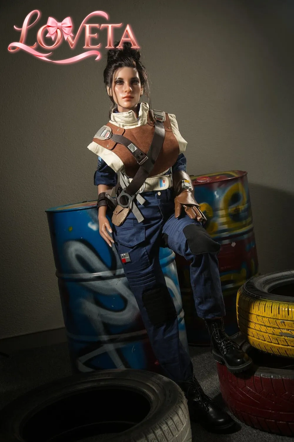 LOVETA 168CM #B37 SILICONE REALISTIC SEX DOLL - Loveta sex doll