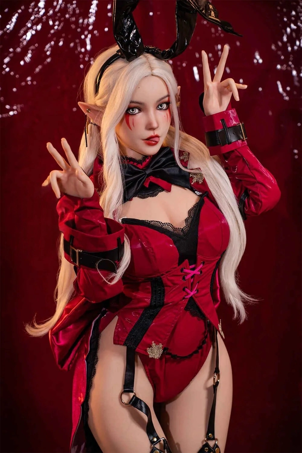 Soft Silicone #O23 Mouth Open Blowjob ROS Sex Doll Head Only - Harem sex doll