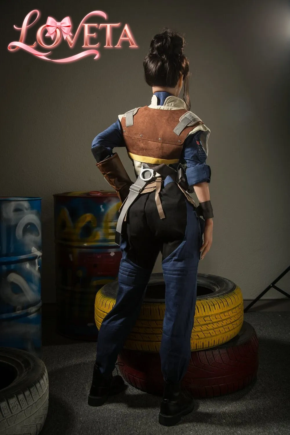 LOVETA 168CM #B37 SILICONE REALISTIC SEX DOLL - Loveta sex doll