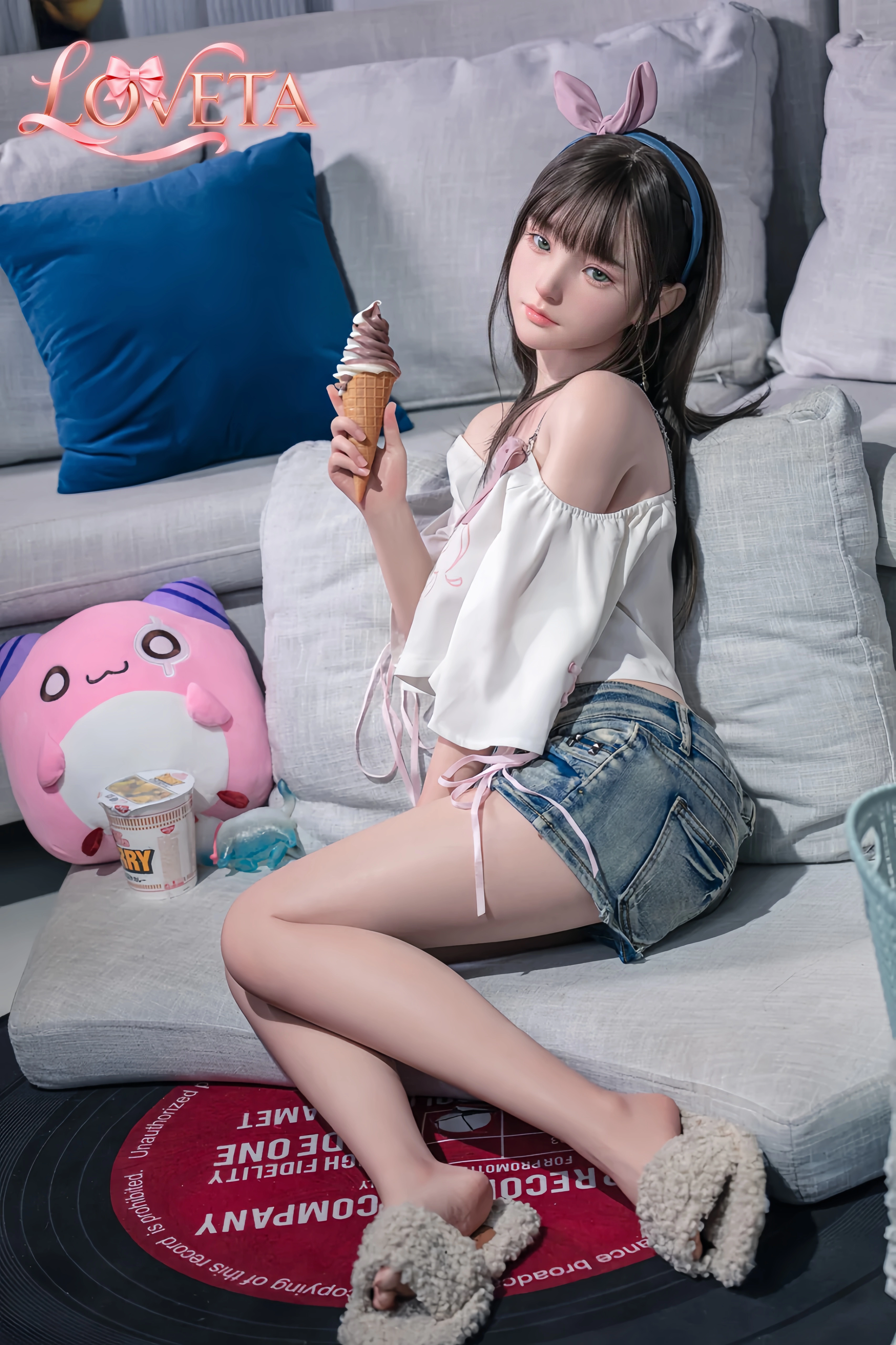 HAREM 158CM #B161 SILICONE REALISTIC SEX DOLL - Harem sex doll