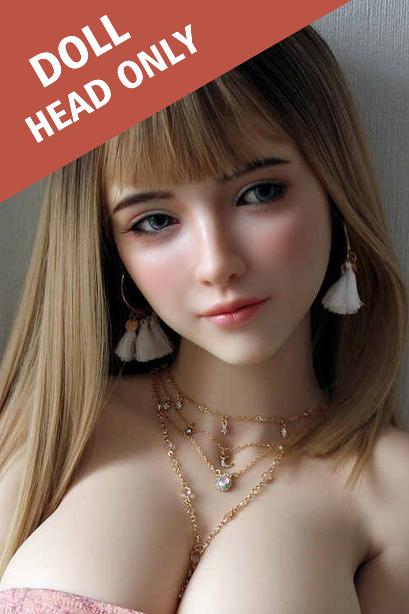 Soft Silicone #O30 Mouth Open Blowjob ROS Sex Doll Head Only - Harem sex doll