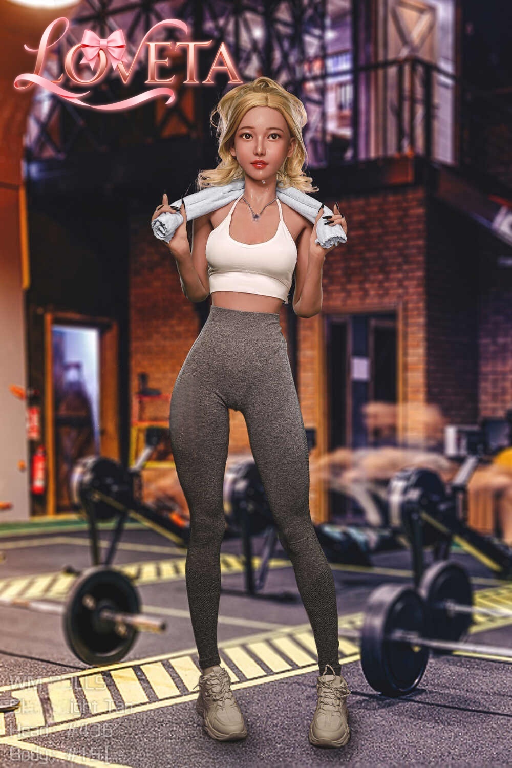 LOVETA 168CM #A182 TPE REALISTIC SEX DOLL - Loveta sex doll