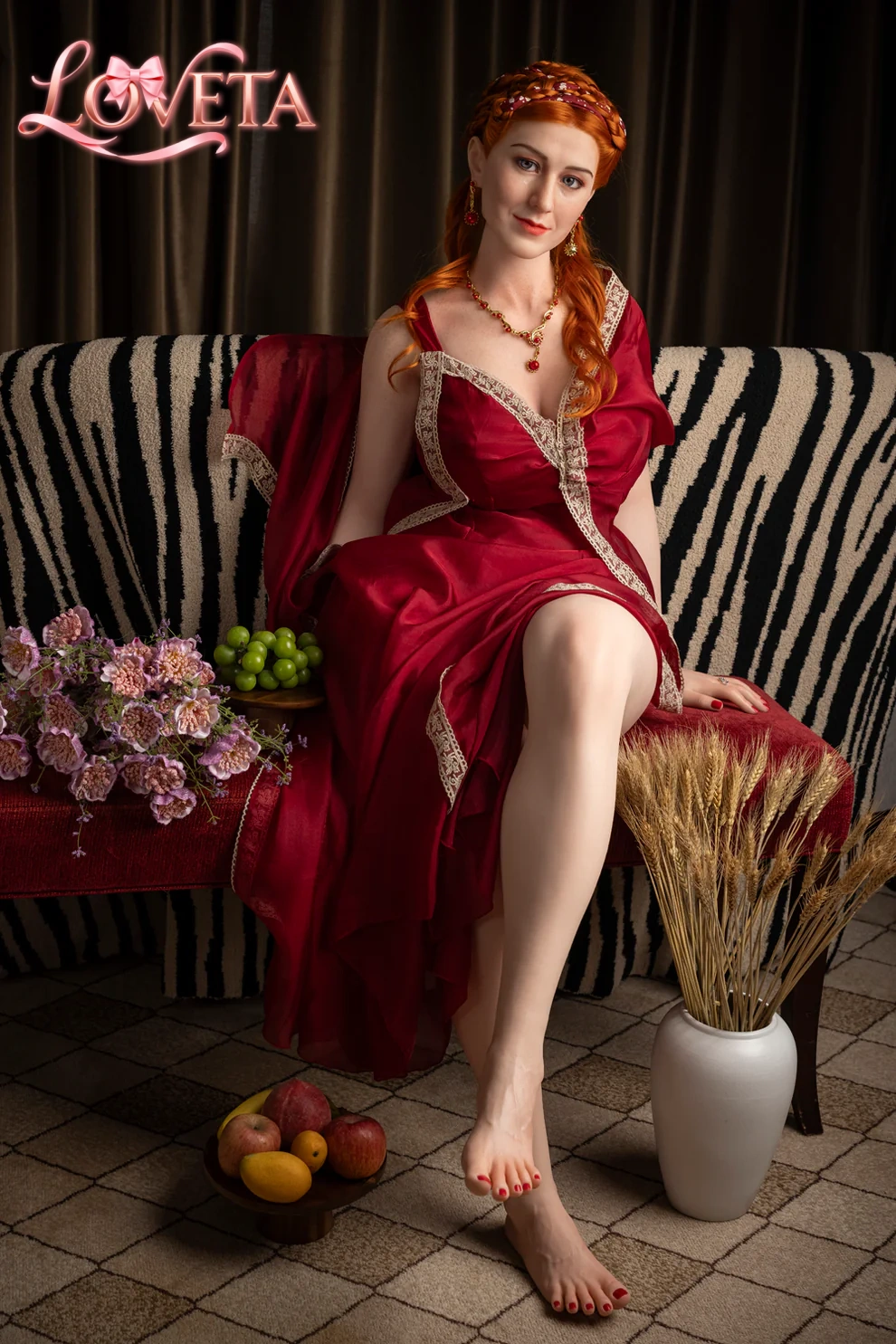 LOVETA 168CM #C160 S-TPE REALISTIC SEX DOLL - Loveta sex doll