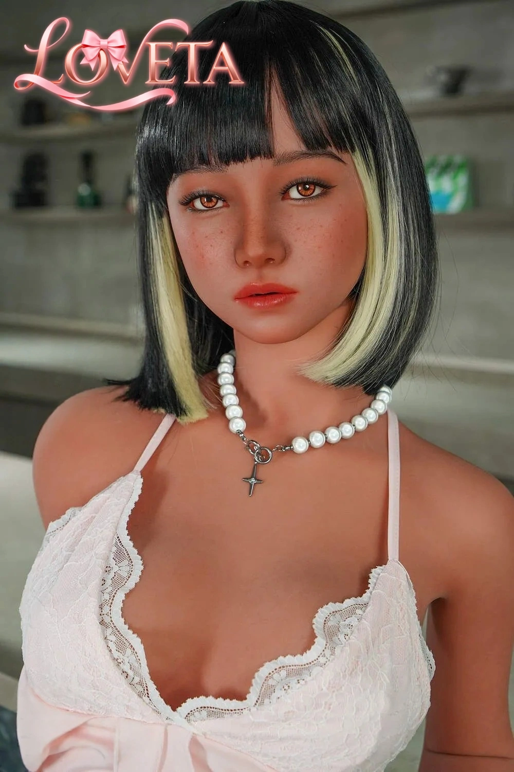 LOVETA 158CM #C17 S-TPE REALISTIC SEX DOLL - Loveta sex doll