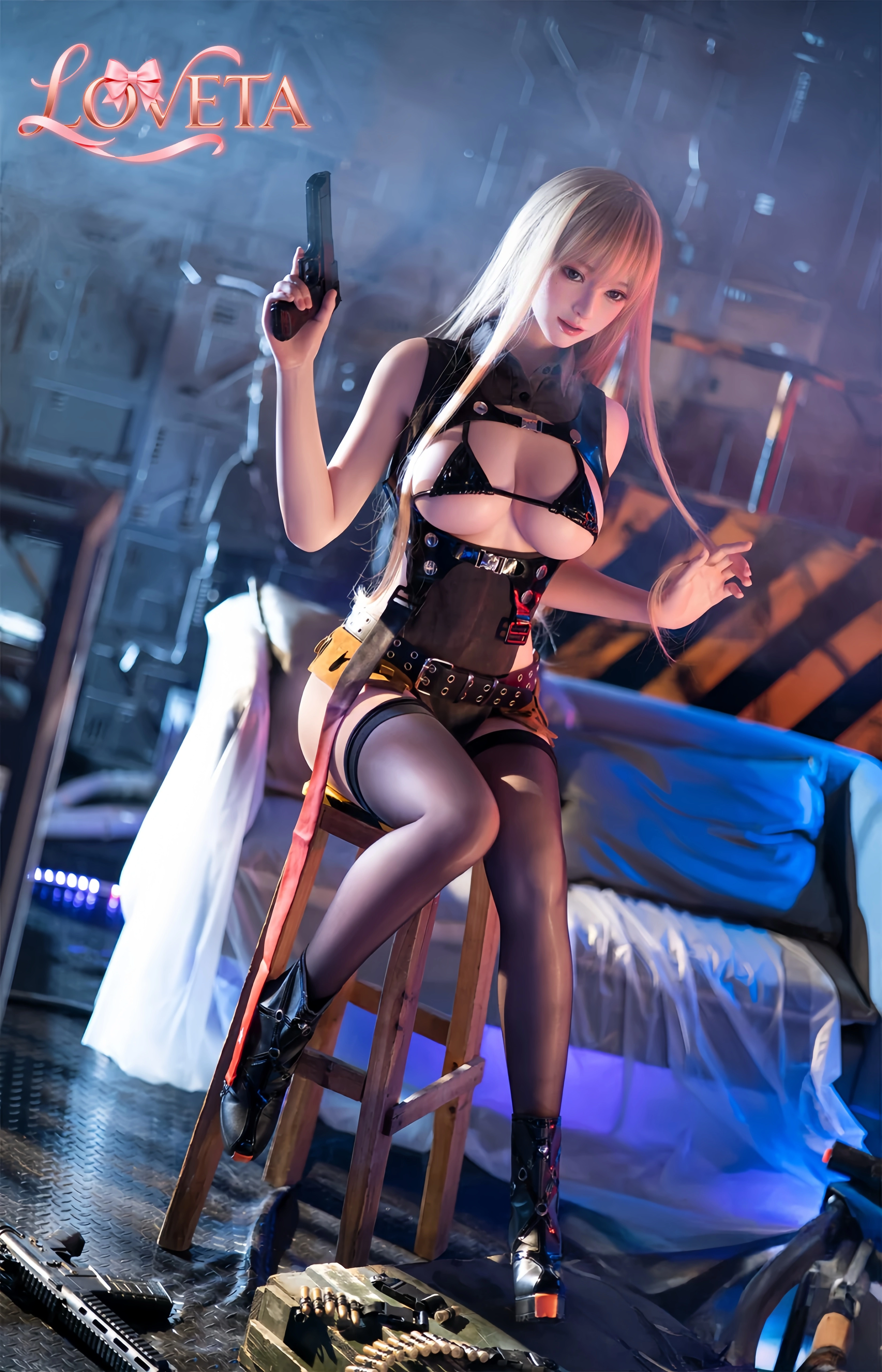 HAREM 158CM #B162 SILICONE REALISTIC SEX DOLL - Harem sex doll