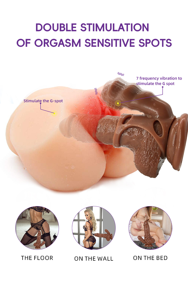 HAREM Portable Black Dildo - Harem sex doll