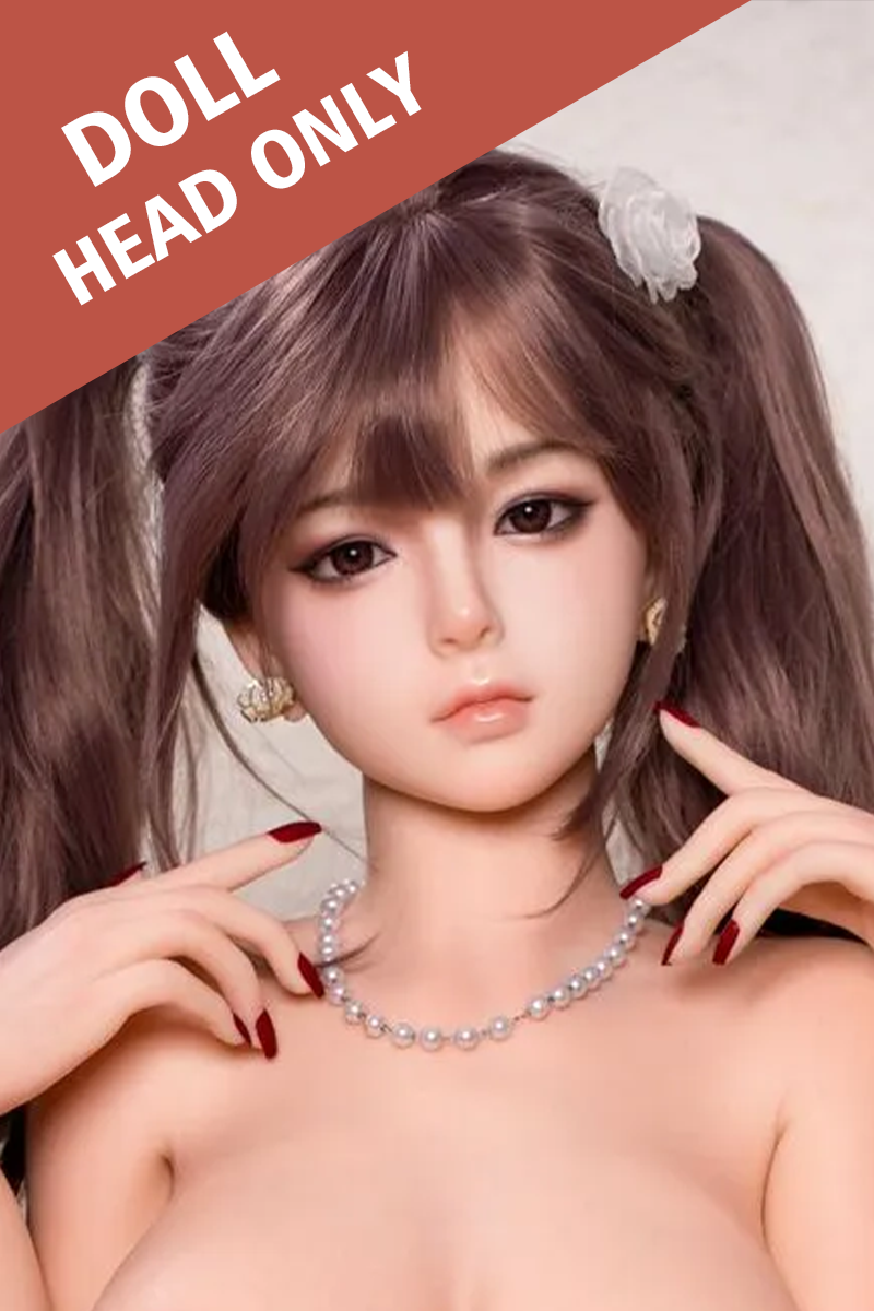 Soft Silicone #O14 Mouth Open Blowjob ROS Sex Doll Head Only - Harem sex doll