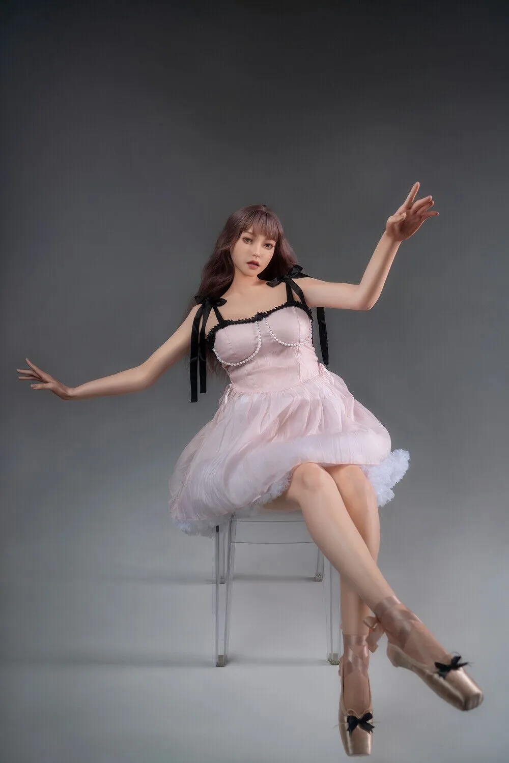 Soft Silicone #O1 Mouth Open Blowjob ROS Sex Doll Head Only - Harem sex doll