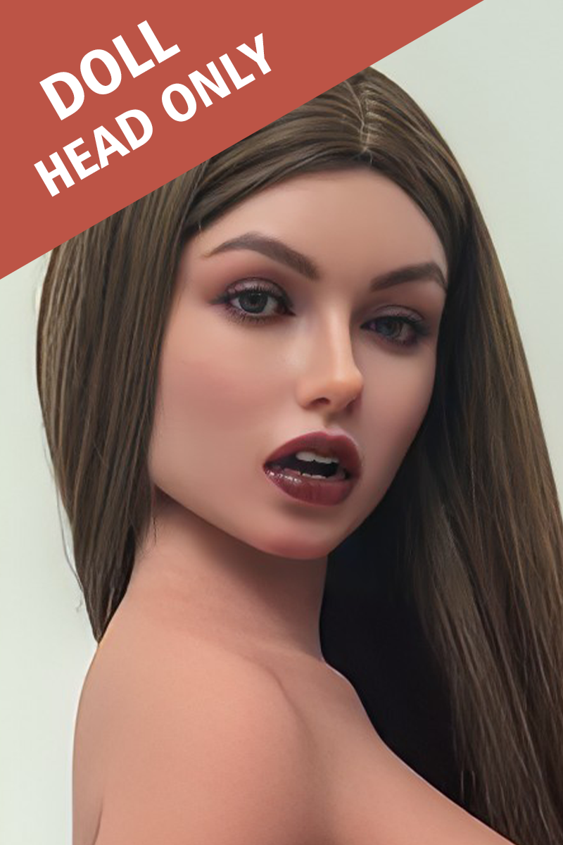 Soft Silicone #O4 Mouth Open Blowjob ROS Sex Doll Head Only - Loveta sex doll