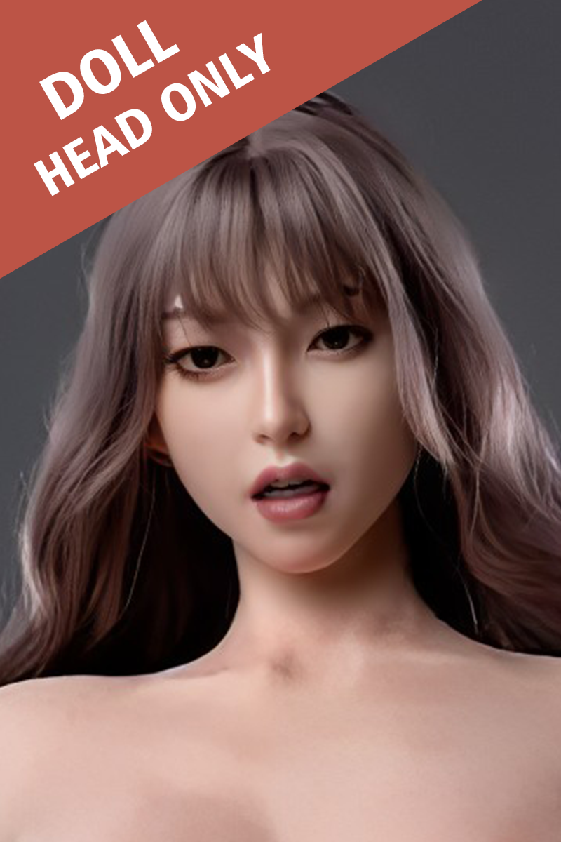Soft Silicone #O1 Mouth Open Blowjob ROS Sex Doll Head Only - Harem sex doll