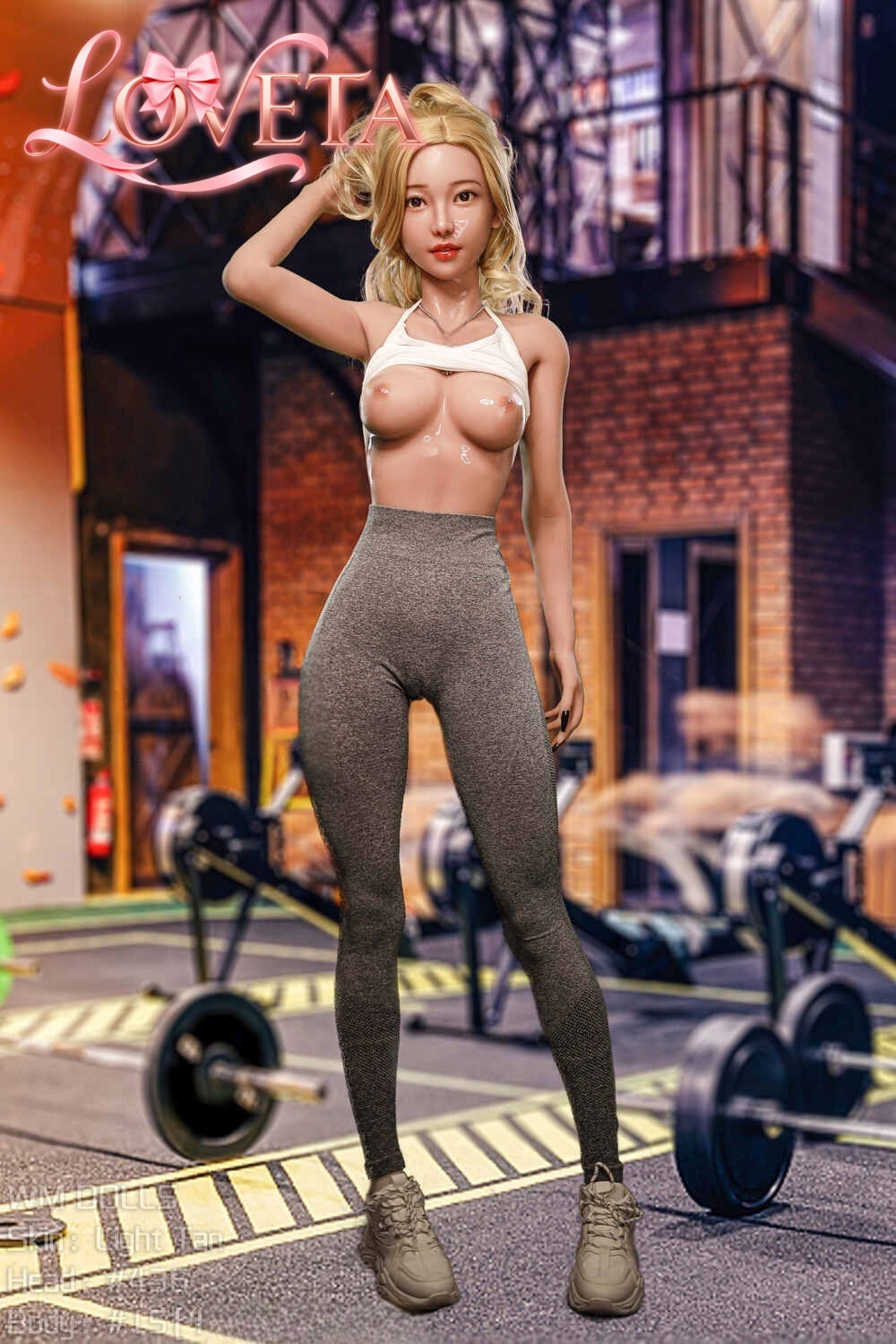 LOVETA 168CM #A182 TPE REALISTIC SEX DOLL - Loveta sex doll