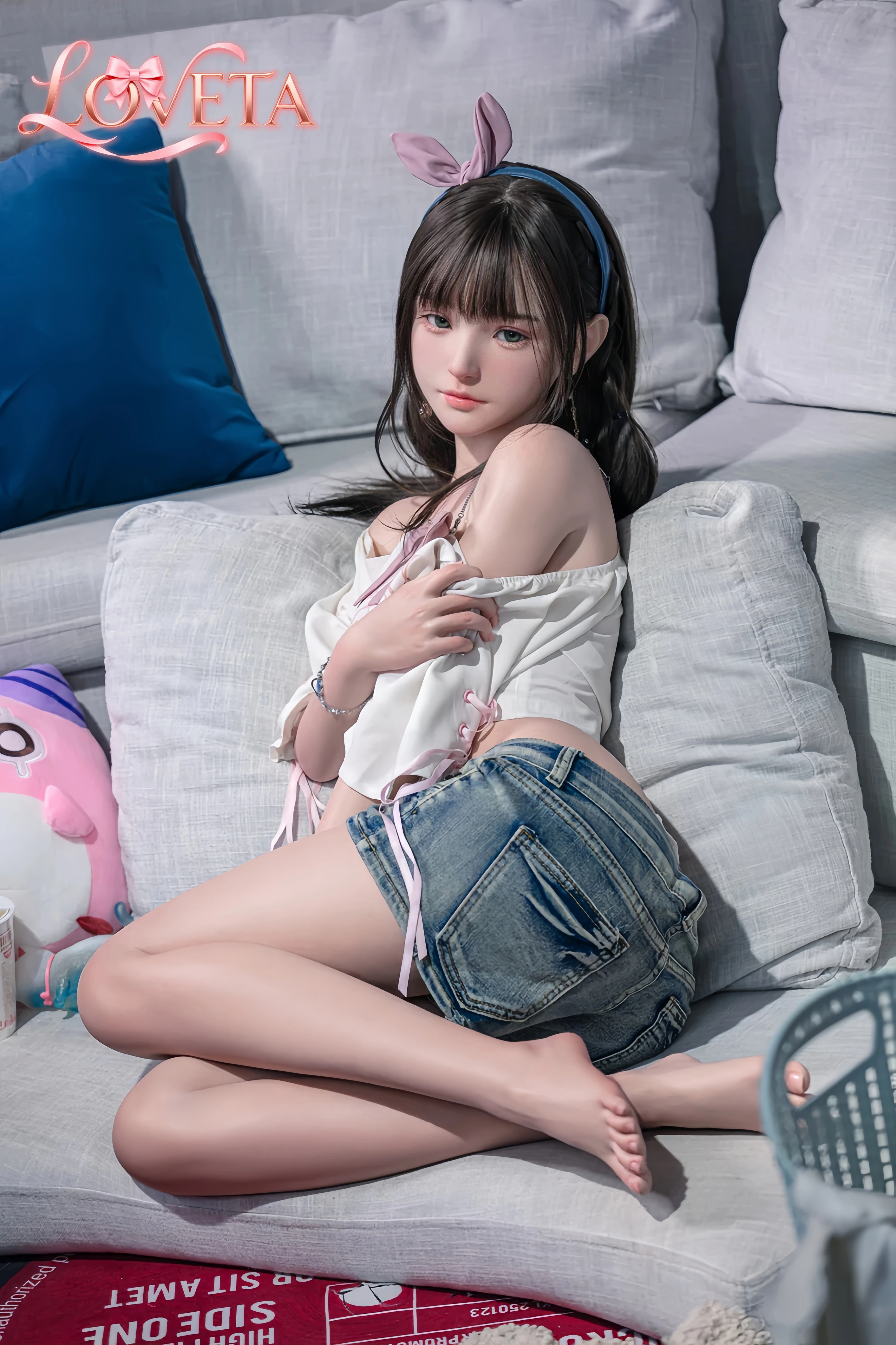 HAREM 158CM #B161 SILICONE REALISTIC SEX DOLL - Harem sex doll