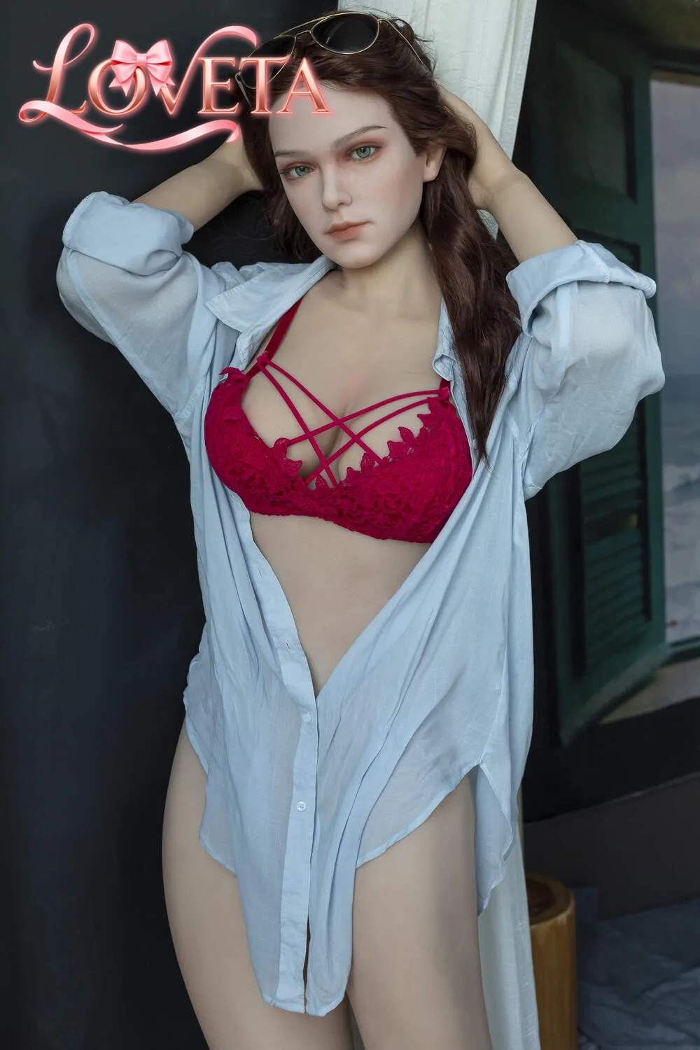 LOVETA 168CM #C100 S-TPE REALISTIC SEX DOLL - Loveta sex doll
