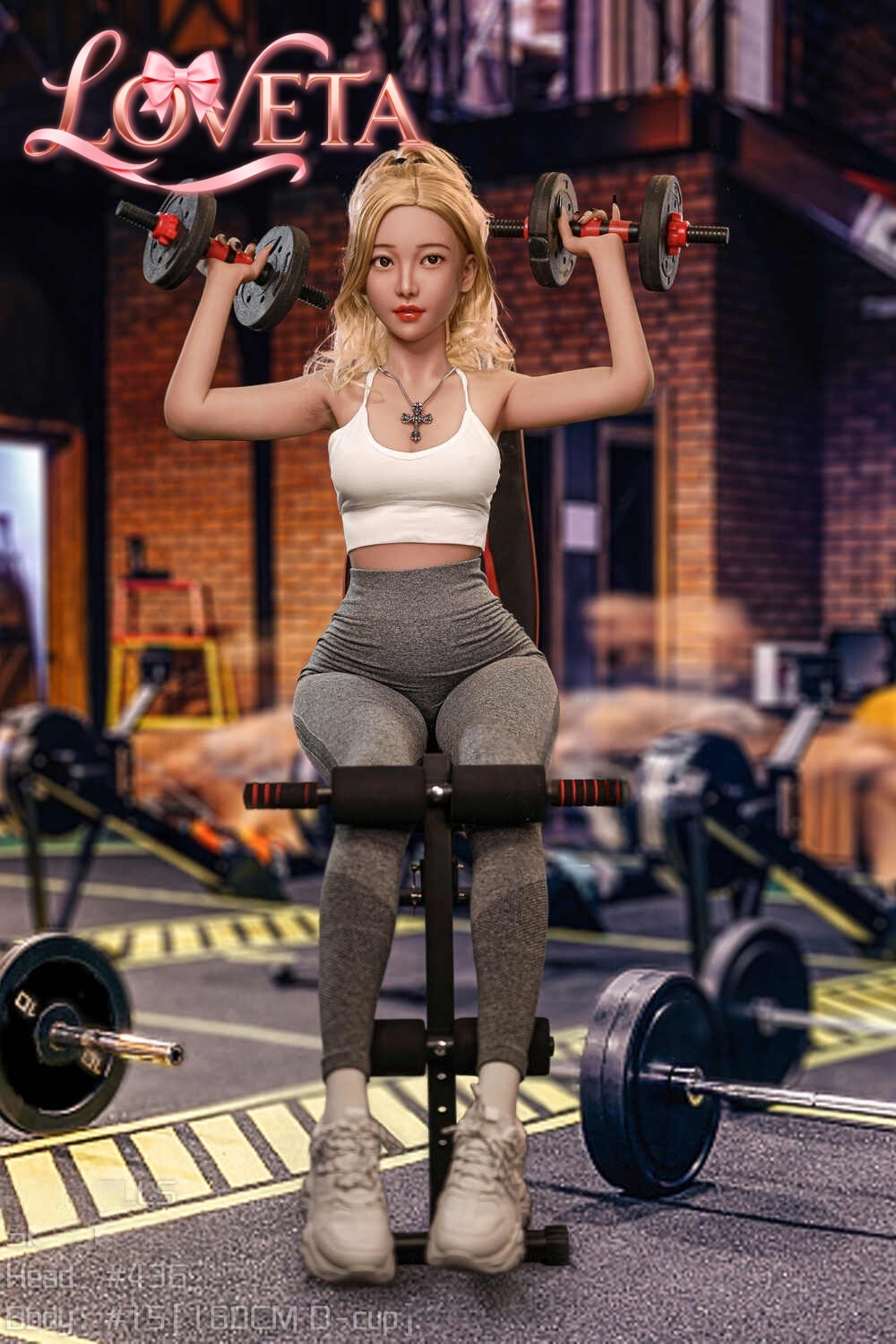 LOVETA 168CM #A182 TPE REALISTIC SEX DOLL - Loveta sex doll