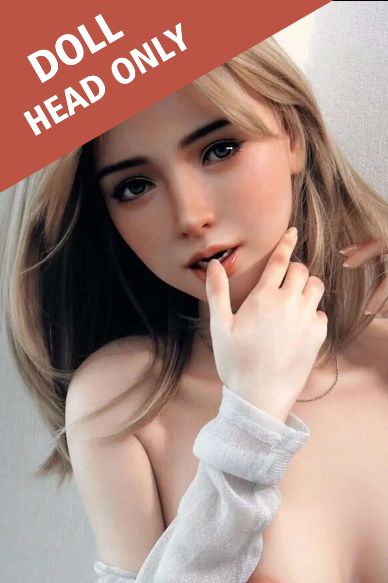 Soft Silicone #O26 Mouth Open Blowjob ROS Sex Doll Head Only - Loveta sex doll