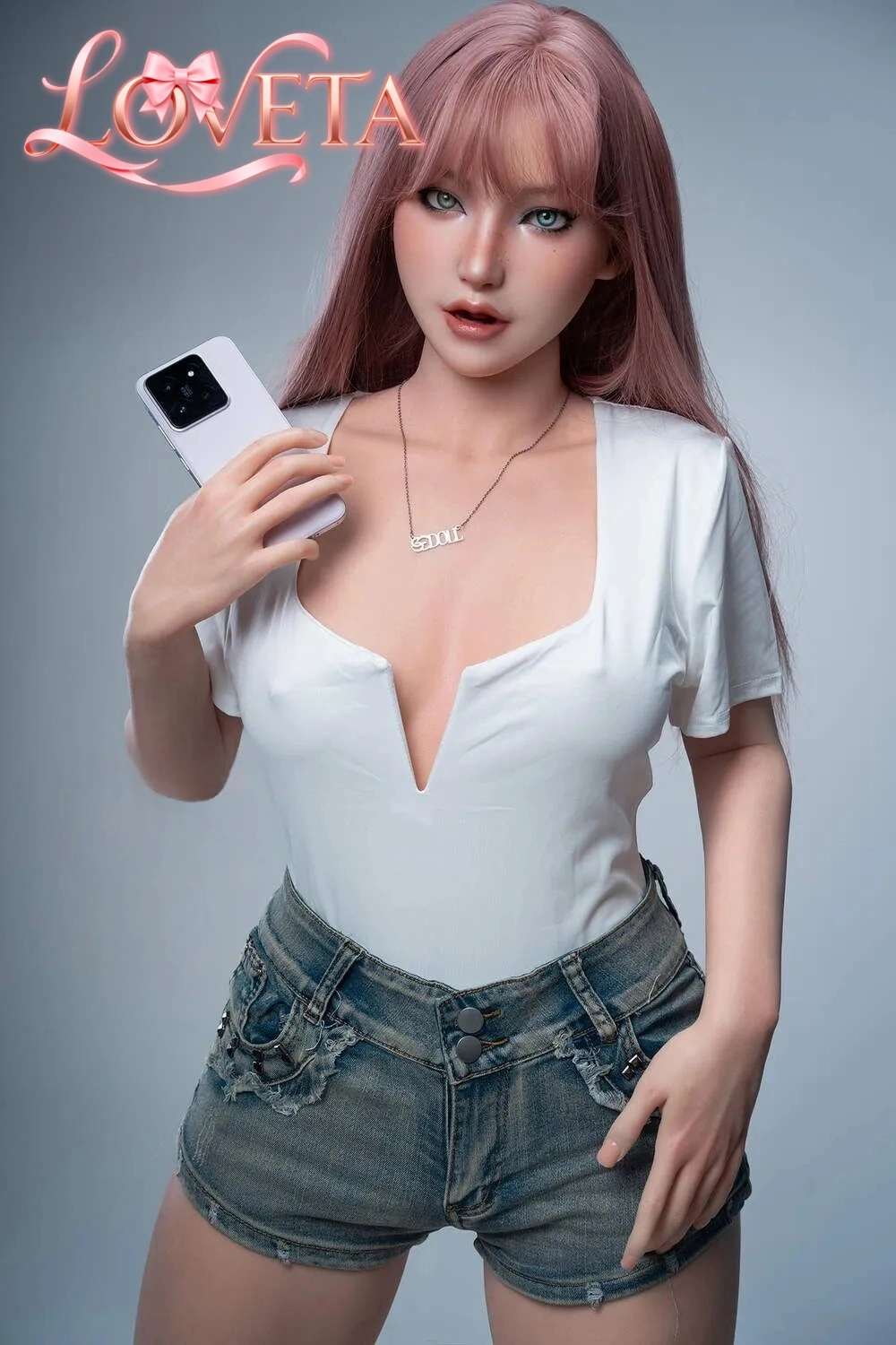 LOVETA 168CM #B100 SILICONE REALISTIC SEX DOLL - Loveta sex doll