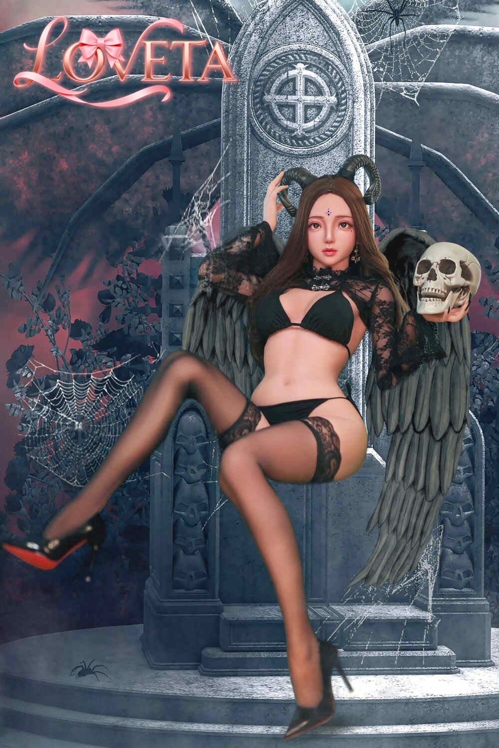 LOVETA 168CM #A184 TPE REALISTIC SEX DOLL - Loveta sex doll