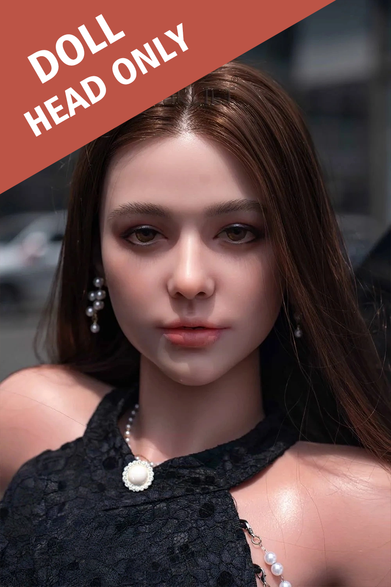 Soft Silicone #O18 Mouth Open Blowjob ROS Sex Doll Head Only - Harem sex doll