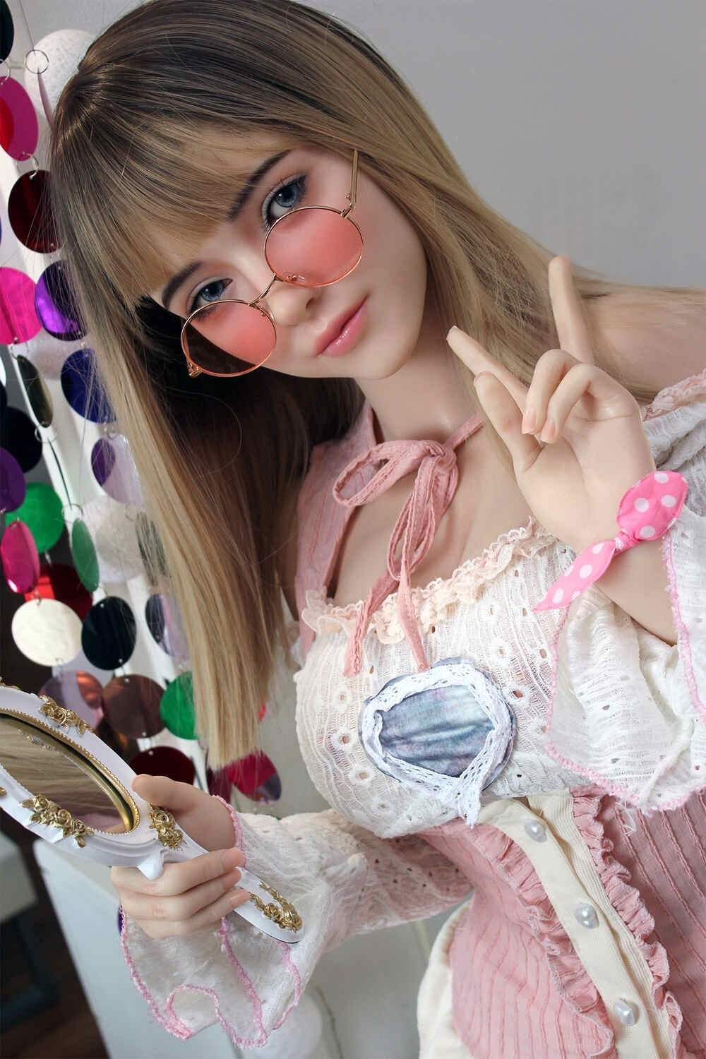 Soft Silicone #O30 Mouth Open Blowjob ROS Sex Doll Head Only - Harem sex doll