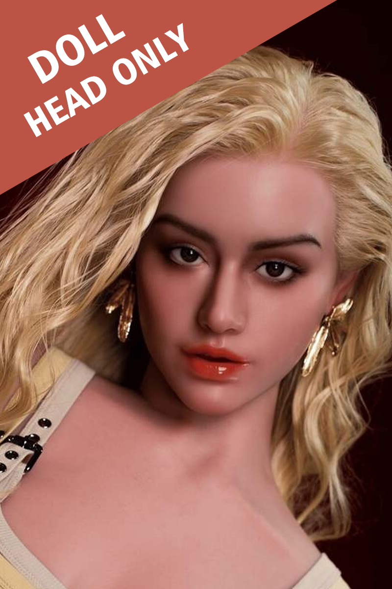 Soft Silicone #O17 Mouth Open Blowjob ROS Sex Doll Head Only - Harem sex doll