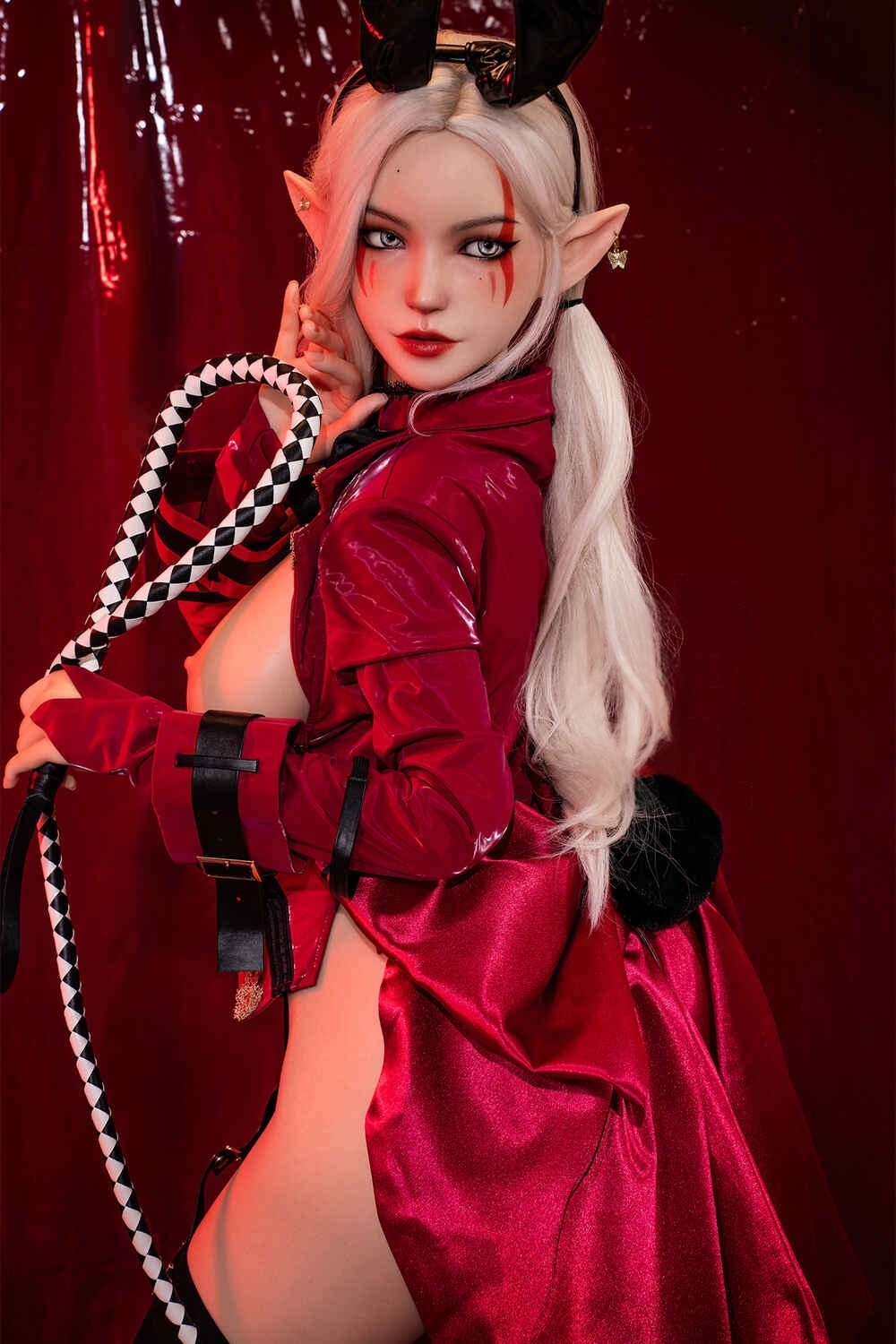 Soft Silicone #O23 Mouth Open Blowjob ROS Sex Doll Head Only - Harem sex doll