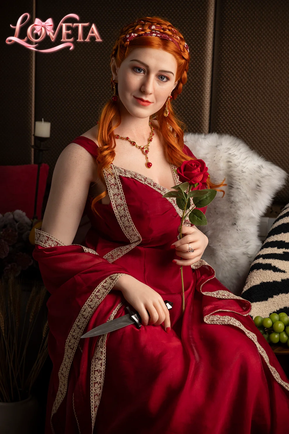 LOVETA 168CM #C160 S-TPE REALISTIC SEX DOLL - Loveta sex doll
