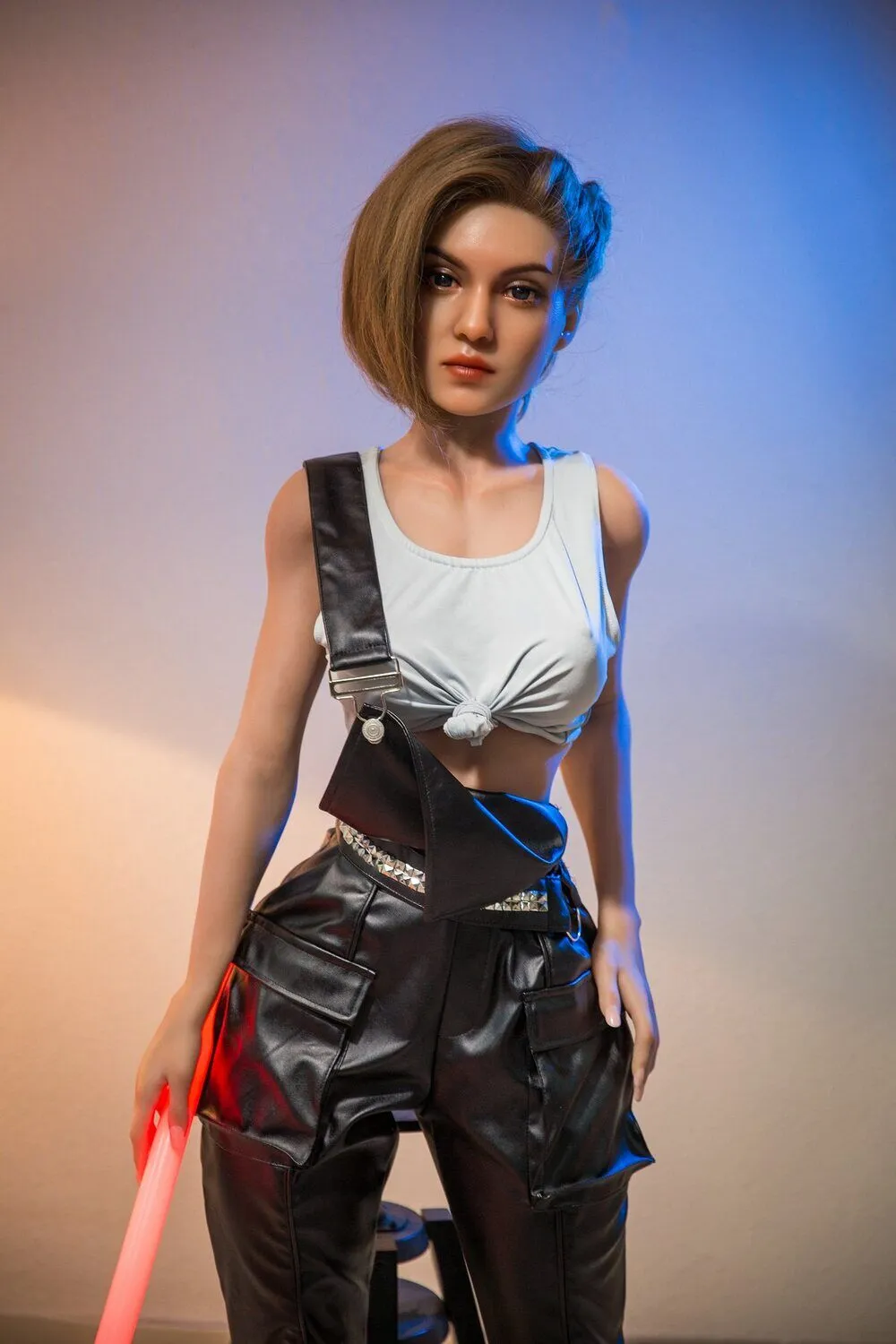 Soft Silicone #O11 Mouth Open Blowjob ROS Sex Doll Head Only - Harem sex doll