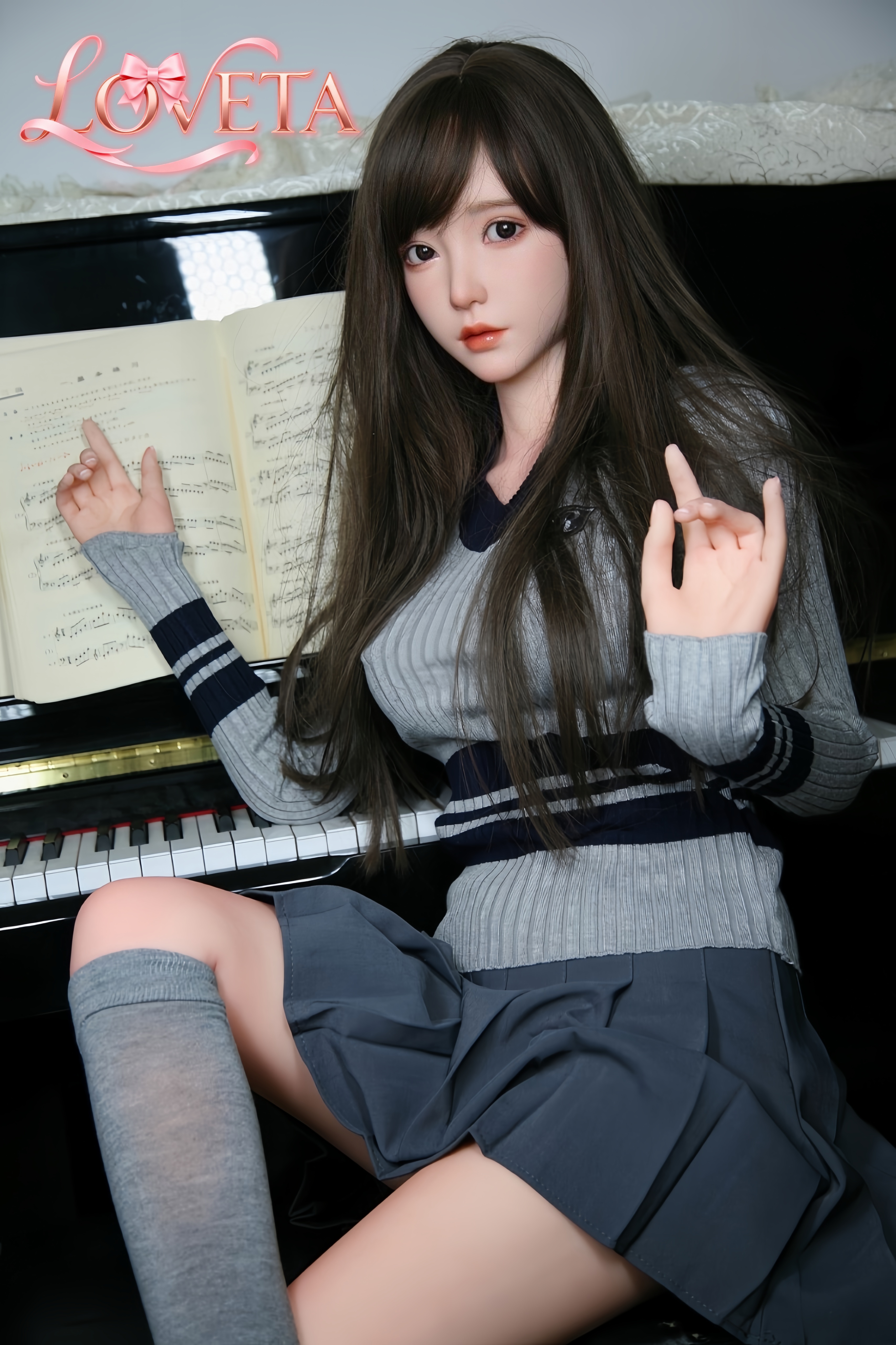 LOVETA 158CM #A193 TPE REALISTIC SEX DOLL - Loveta sex doll