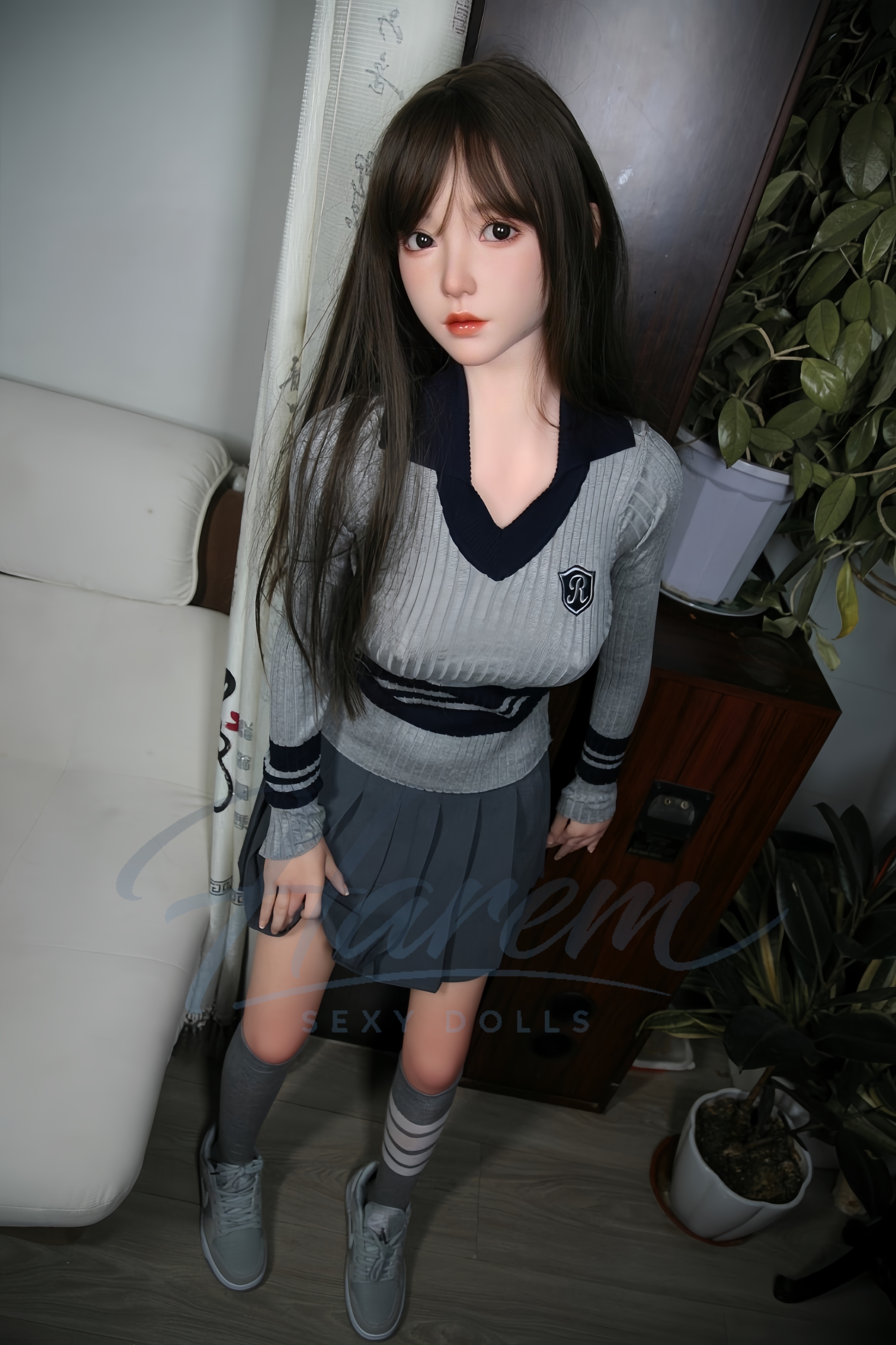 HAREM 158CM #A193 TPE REALISTIC SEX DOLL - Harem sex doll