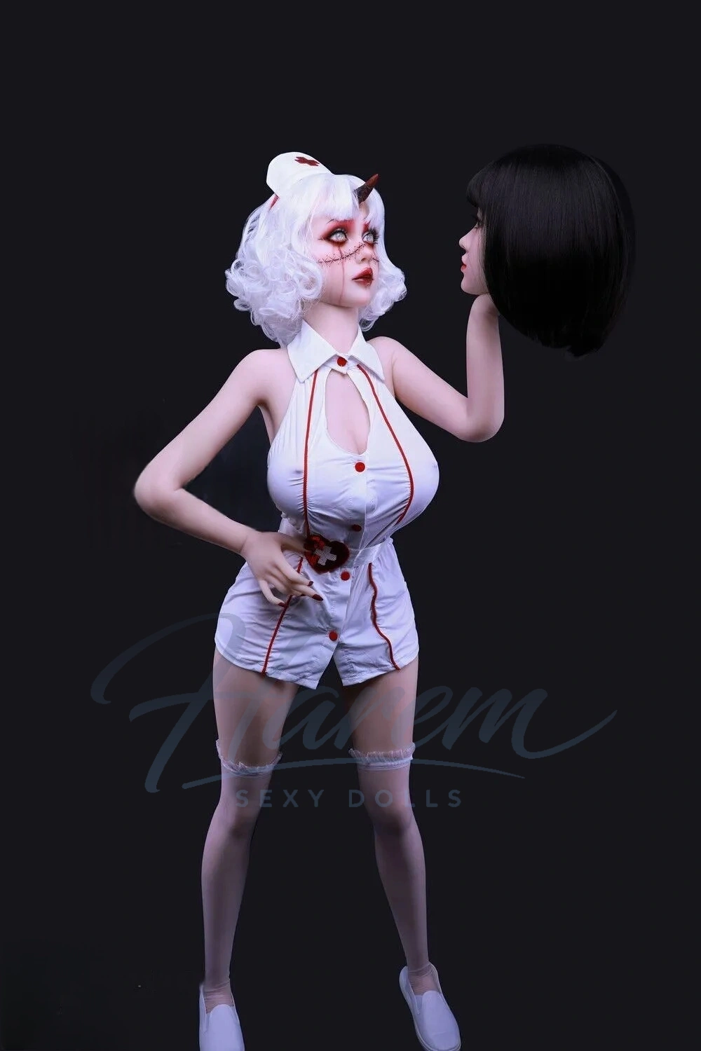 HAREM 158CM #A12 TPE REALISTIC SEX DOLL - Harem sex doll