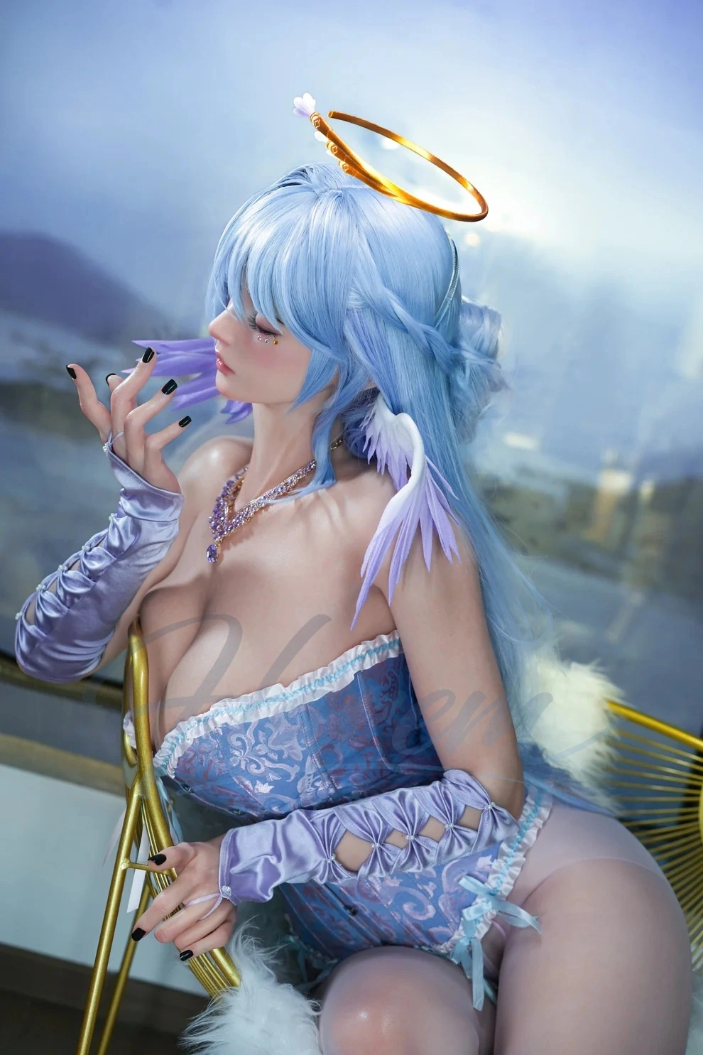 HAREM 171CM #B176 SILICONE REALISTIC SEX DOLL - Harem sex doll