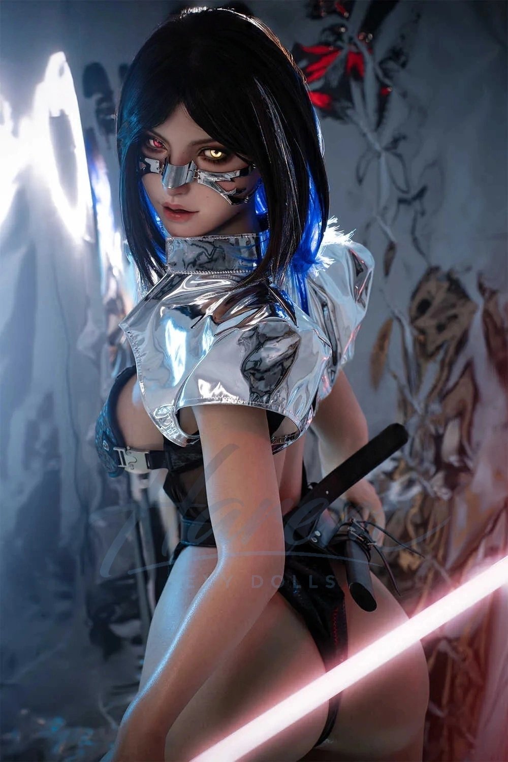 HAREM 175CM #B89 SILICONE REALISTIC SEX DOLL - Harem sex doll