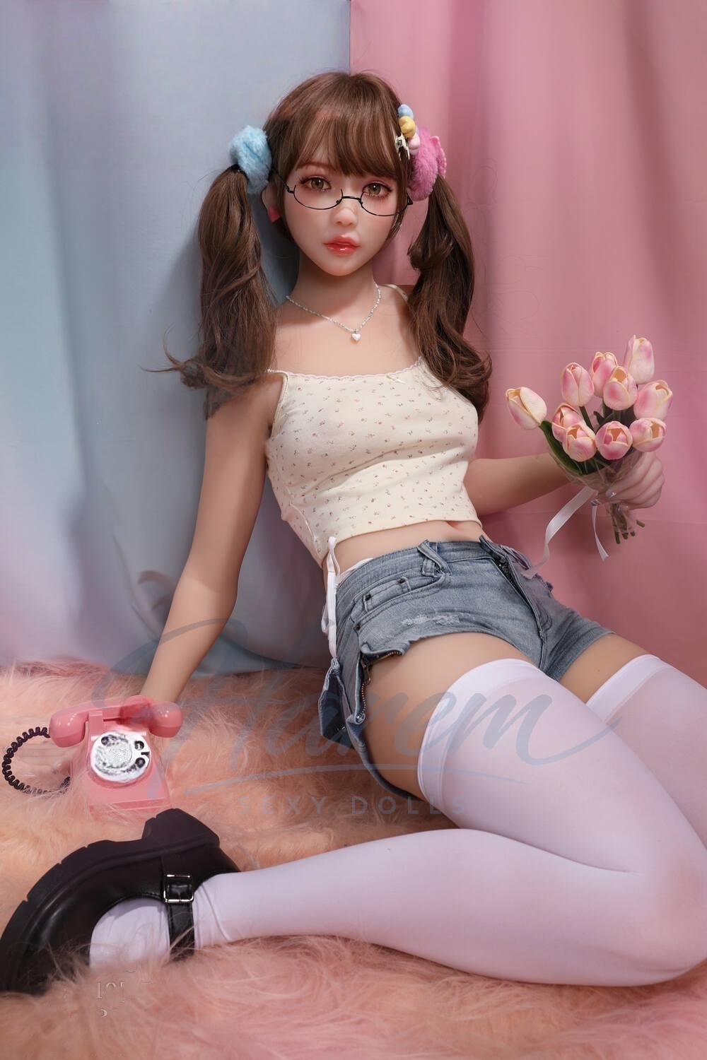 HAREM 158CM #A170 TPE REALISTIC SEX DOLL - Harem sex doll