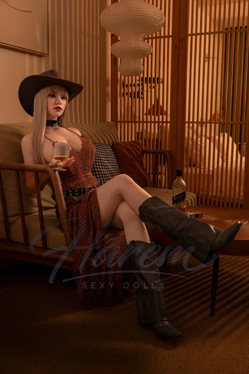 HAREM 168CM #B175 SILICONE REALISTIC SEX DOLL - Harem sex doll