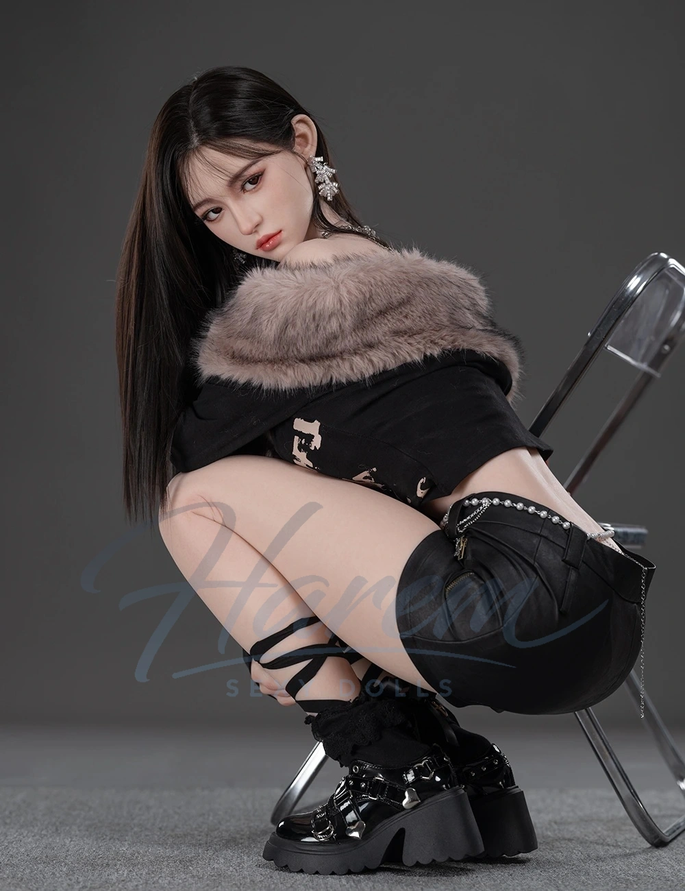 HAREM 168CM #B126 SILICONE REALISTIC SEX DOLL - Harem sex doll