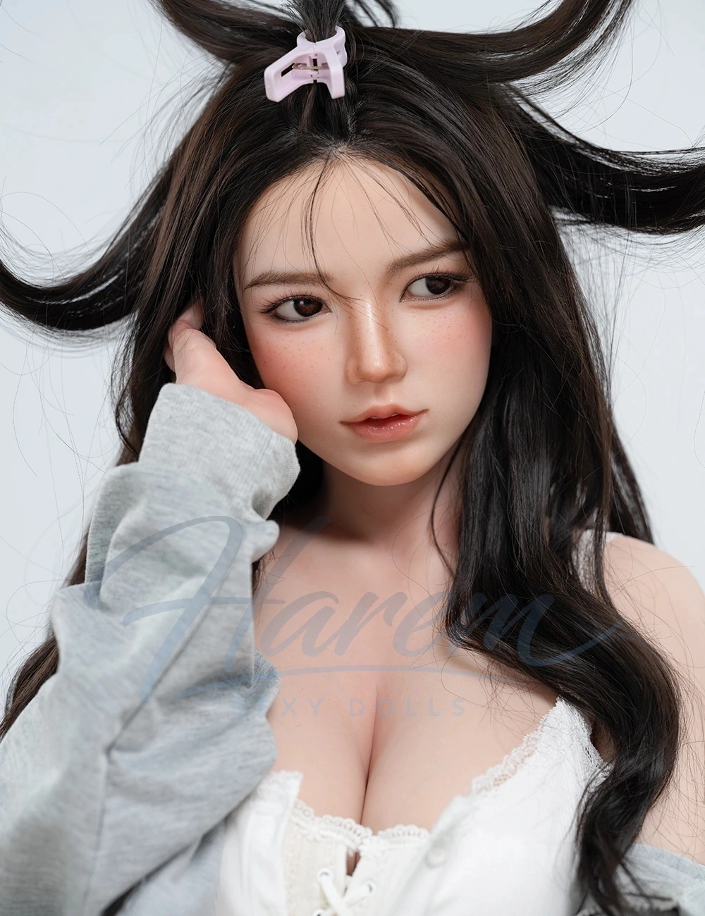 HAREM 158CM #B105 SILICONE REALISTIC SEX DOLL - Harem sex doll