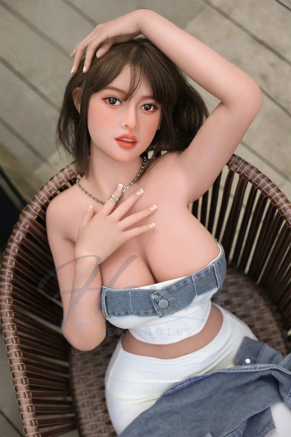 HAREM 171CM #A112 TPE REALISTIC SEX DOLL - Harem sex doll