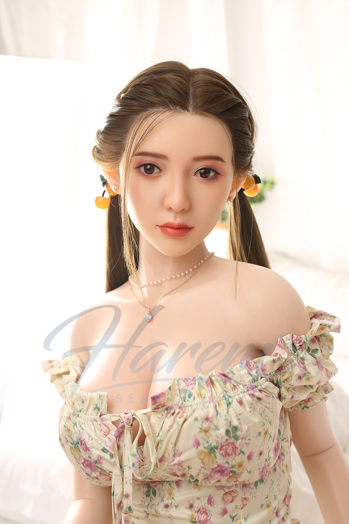 HAREM 150CM #G150 SILICONE REALISTIC SEX DOLL - HAREM silicone sex doll full default premium system ROS head