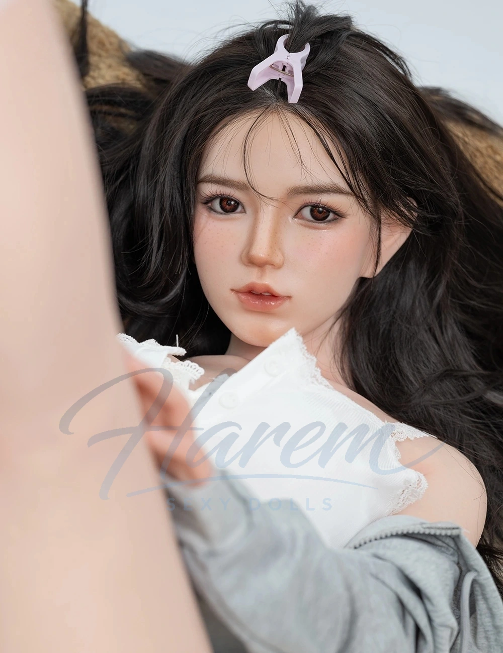 HAREM 158CM #B105 SILICONE REALISTIC SEX DOLL - Harem sex doll