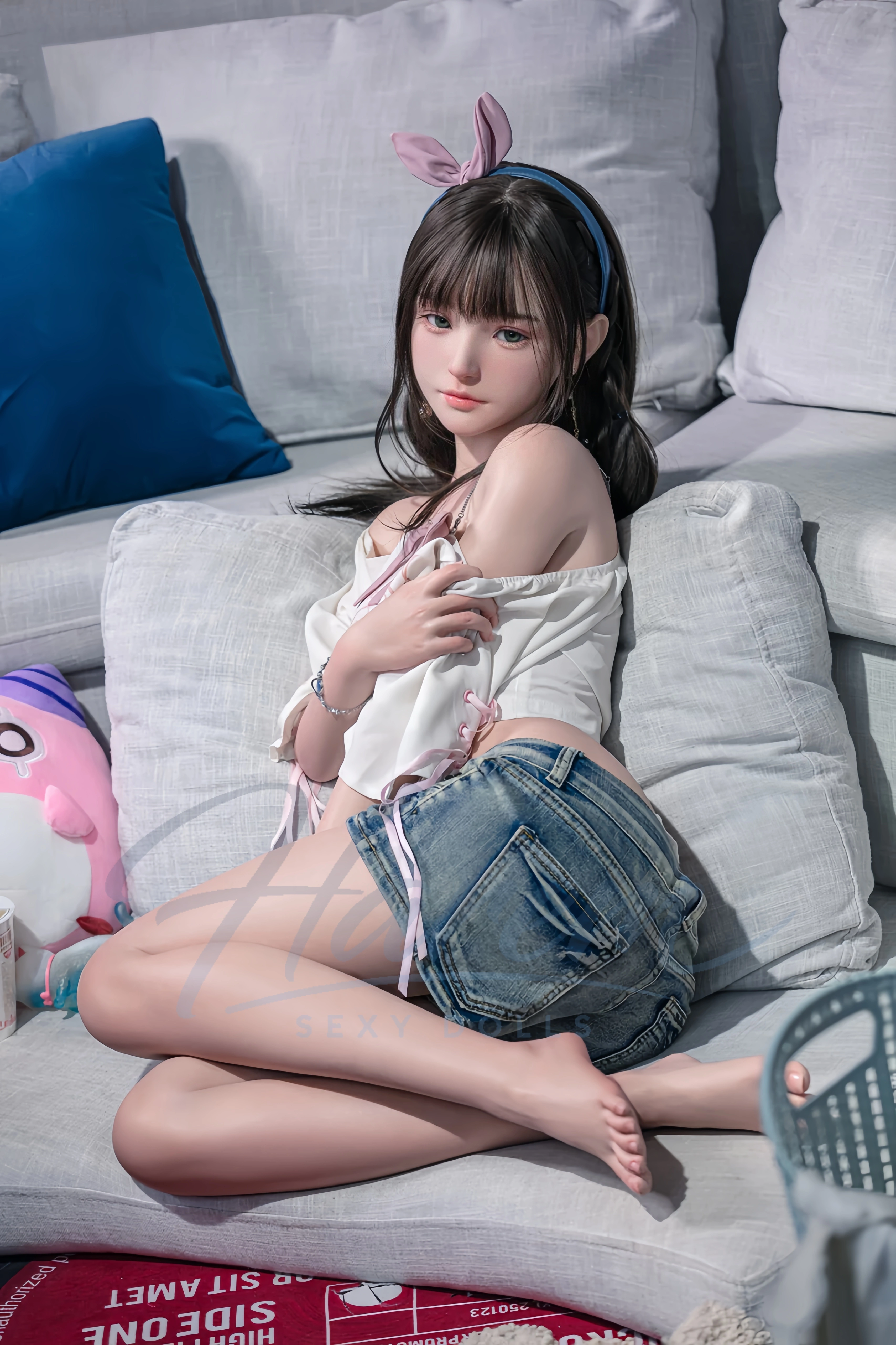 HAREM 158CM #B161 SILICONE REALISTIC SEX DOLL - Harem sex doll