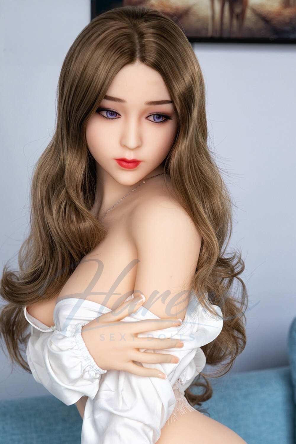 HAREM 158CM #A69 TPE REALISTIC SEX DOLL - Harem sex doll
